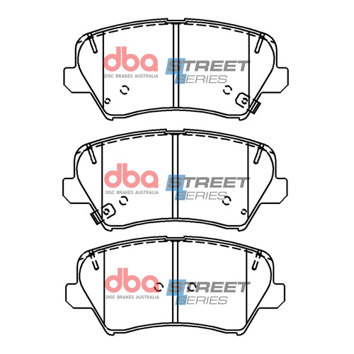 DBA Front Street Series Brake Pads DB15086SS
