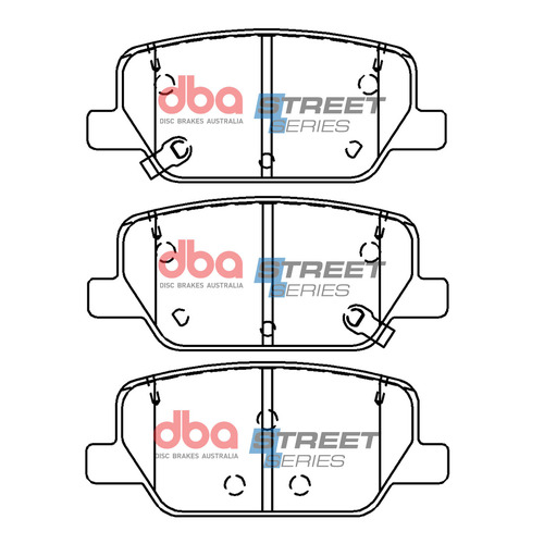 DBA Rear Street Series Brake Pads DB15090SS