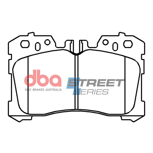 DBA Front Street Series Brake Pads DB15104SS