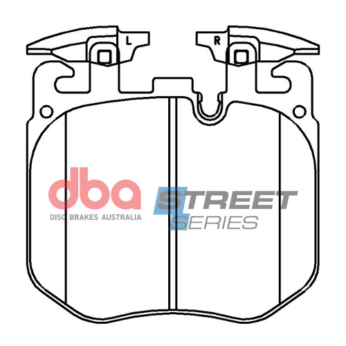 DBA Front Street Series Brake Pads DB15108SS