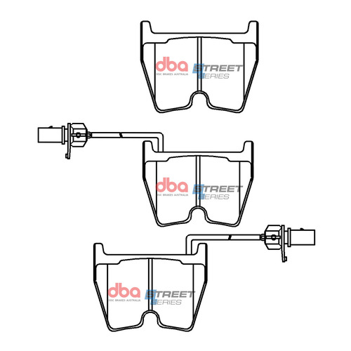 DBA Front Street Series Brake Pads DBA15110SS