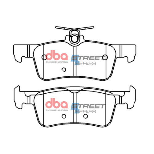 DBA Rear Street Series Brake Pads DB15129SS