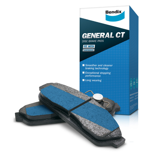 Bendix Front Gct Brake Pads DB1696GCT DB1696 6/2011 ONWARDS BUILD ONLY - CHECK PAD SHAPE AND SIZE TO CONFIRM.