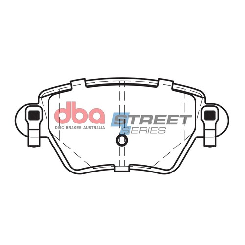 DBA Rear Street Series Brake Pads DB1697SS DB1697