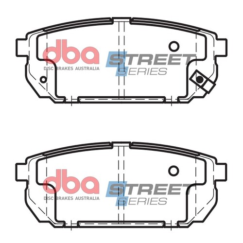 DBA Rear Street Series Brake Pads DB1816SS DB1816