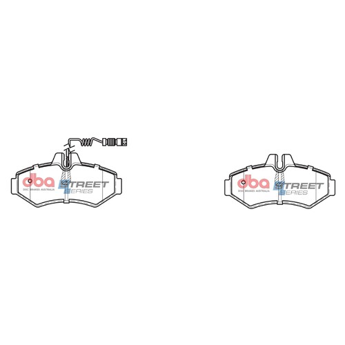 DBA Rear Street Series Brake Pads DB1961SS DB1961