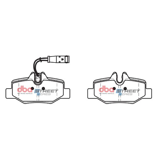 DBA Rear Street Series Brake Pads DB1966SS DB1966