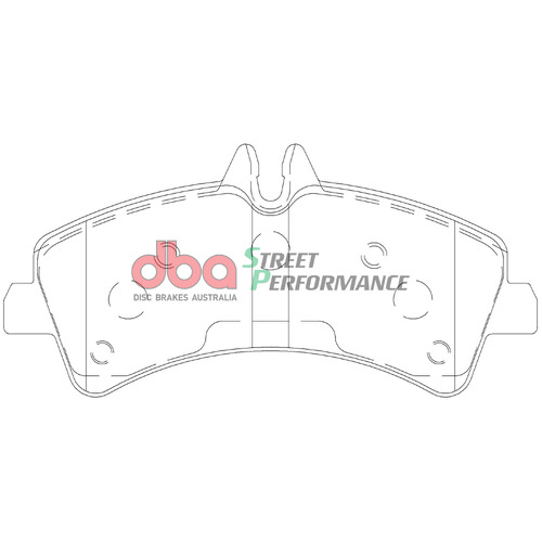 DBA Front Street Performance Brake Pads DB1975SP DB1975