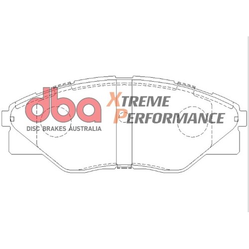 DBA Front Xtreme Performance Brake Pads DB1985XP DB1985