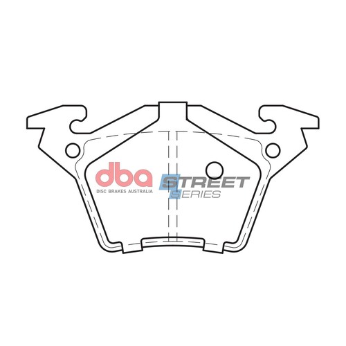 DBA Rear Street Series Brake Pads DB1987SS DB1987