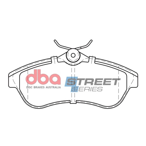 DBA Front Street Series Brake Pads DB2043SS DB2043