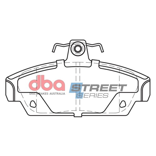 DBA Rear Street Series Brake Pads DB2053SS DB2053