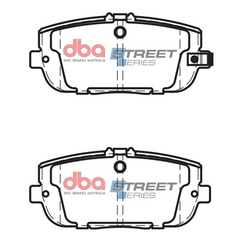 DBA Rear Street Series Brake Pads DB2064SS DB2064