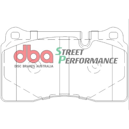 DBA Front Street Performance Brake Pads DB2073SP DB2073