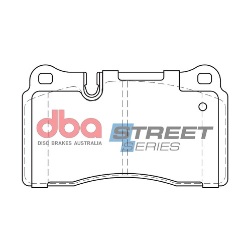 DBA Front Street Series Brake Pads DB2073SS DB2073