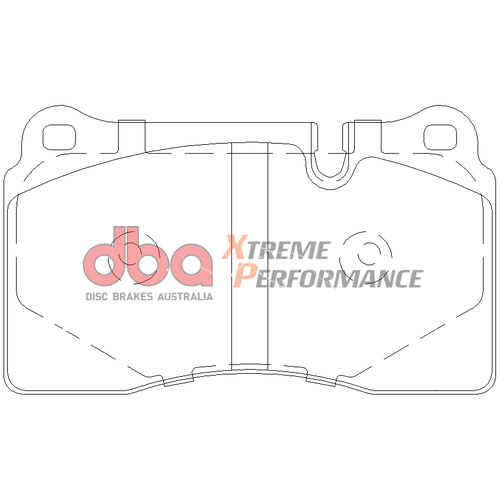DBA Front Xtreme Performance Brake Pads DB2073XP DB2073