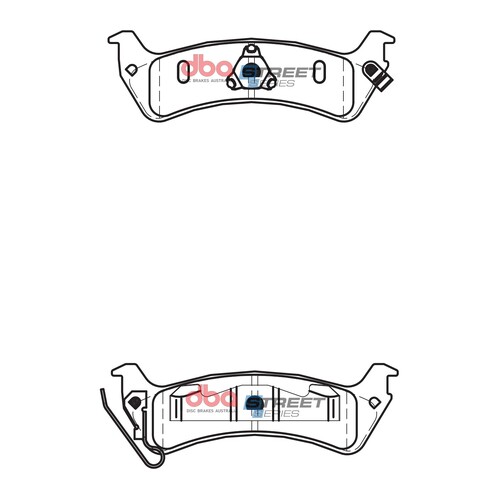 DBA Rear Street Series Brake Pads DB2093SS DB2093 / DB7502A