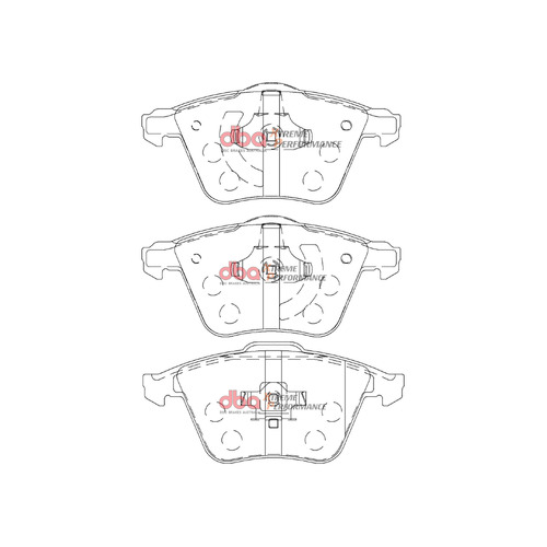 DBA Front Xtreme Performance Brake Pads DB2176XP DB2176