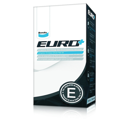 Bendix Rear Euro + Brake Pads DB2182-EURO DB2182