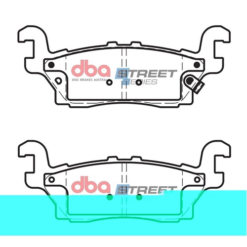 DBA Rear Street Series Brake Pads DB2189SS DB2189
