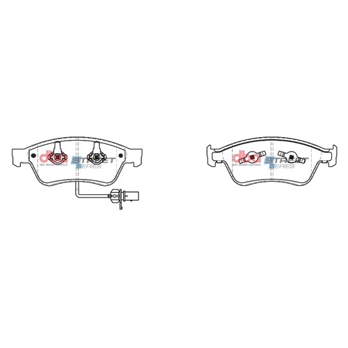 DBA Front Street Series Brake Pads DB2202SS DB2202