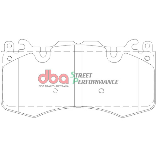 DBA Rear Street Performance Brake Pads DB2204SP DB2204