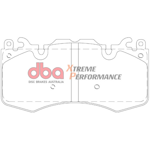 DBA Rear Xtreme Performance Brake Pads DB2204XP DB2204
