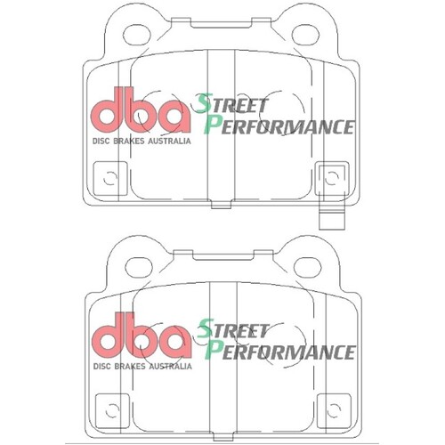 DBA Rear Street Performance Brake Pads DB2215SP DB2215