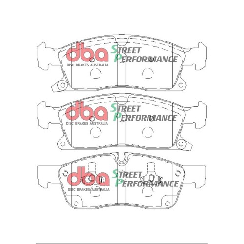 DBA Front Street Performance Brake Pads DB2216SP DB2216