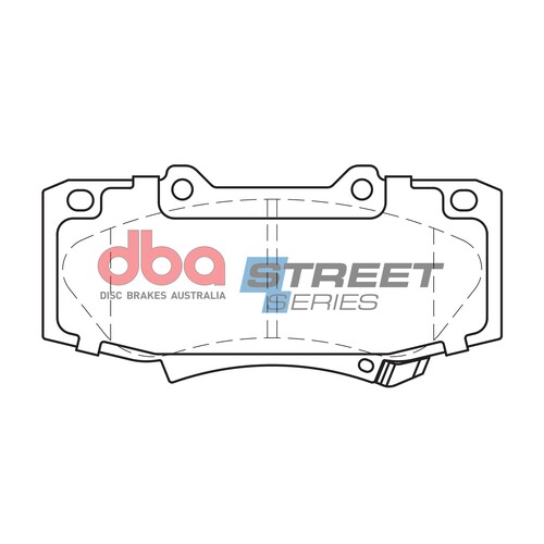DBA Front Street Series Brake Pads DB2221SS DB2221