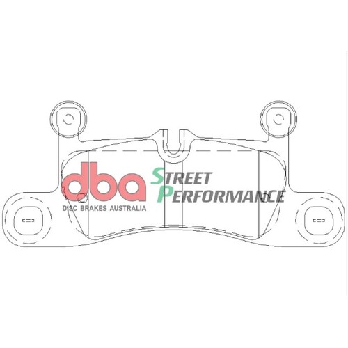 DBA Rear Street Performance Brake Pads DB2229SP DB2229