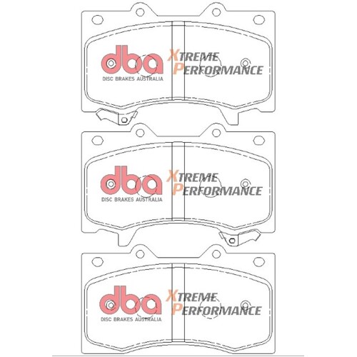 DBA Front Xtreme Performance Brake Pads DB2242XP DB2242