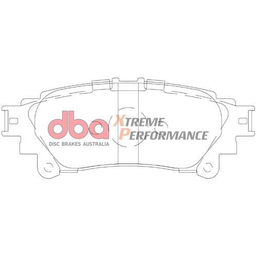 DBA Rear Xtreme Performance Brake Pads DB2245XP DB2245