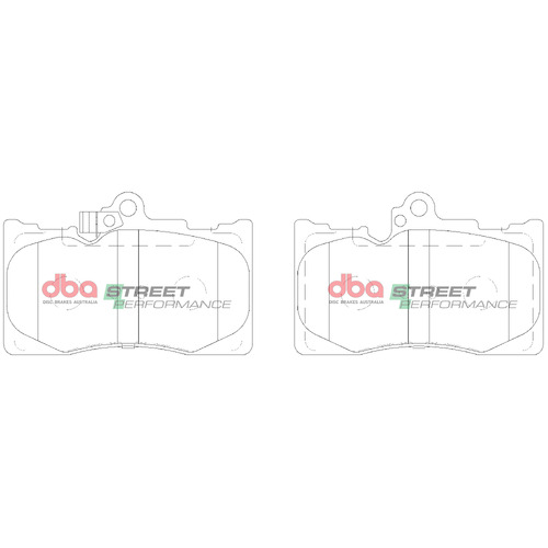 DBA Front Street Performance Brake Pads DB2255SP DB2255