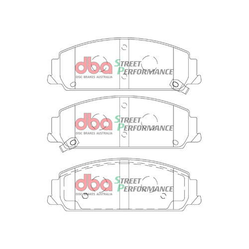 DBA Front Street Performance Brake Pads DB2266SP DB2266