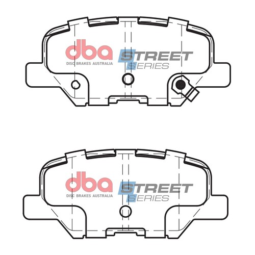 DBA Rear Street Series Brake Pads DB2294SS DB2294