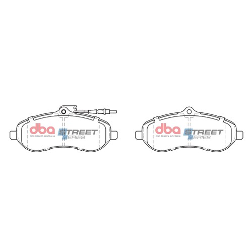 DBA Front Street Series Brake Pads DB2326SS DB2326