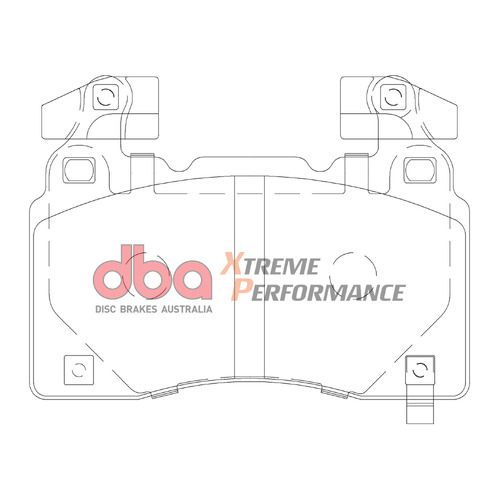 DBA Front Xtreme Performance Brake Pads