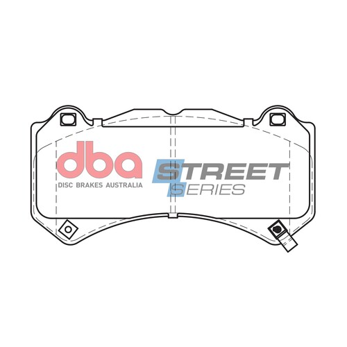 DBA Front Street Series Brake Pads DB2375SS DB2375