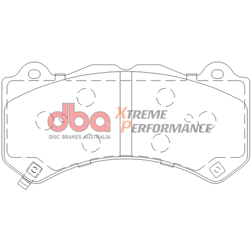 DBA Front Xtreme Performance Brake Pads DB2375XP DB2375