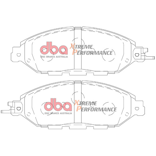 DBA Front Xtreme Performance Brake Pads DB2378XP DB2378