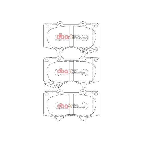 DBA Front Xtreme Performance Brake Pads DB2380XP DB2380