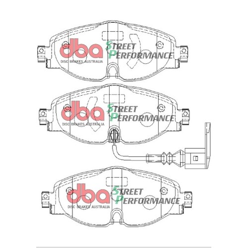 DBA Front Street Performance Brake Pads DB2383SP DB2383