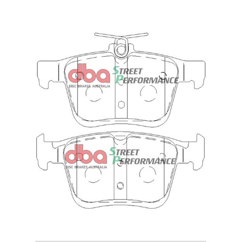 DBA Rear Street Performance Brake Pads DB2384SP DB2384