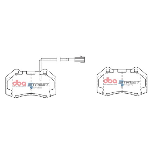 DBA Front Street Series Brake Pads DB2386SS DB2386