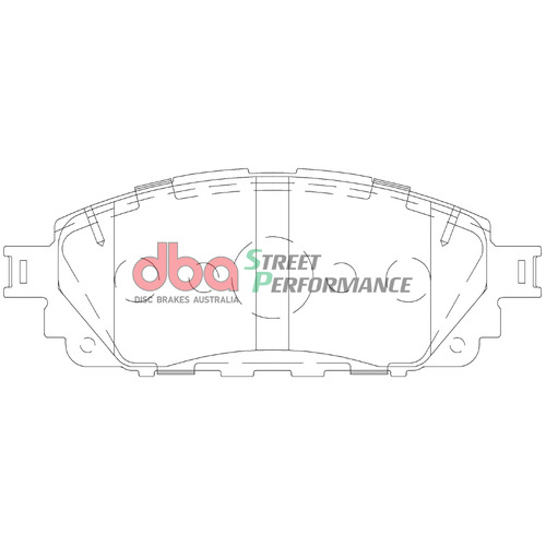 DBA Front Street Performance Brake Pads DB2396SP DB2396