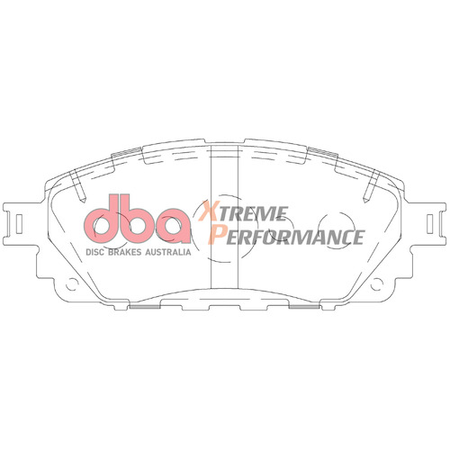 DBA Front Xtreme Performance Brake Pads DB2396XP DB2396