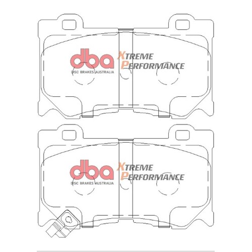 DBA Front Xtreme Performance Brake Pads DB2400XP DB2400