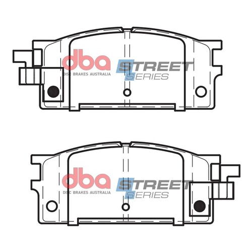 DBA Front Street Series Brake Pads DB327SS DB327