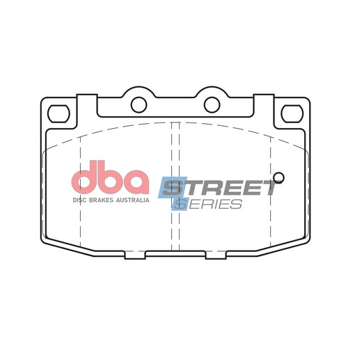 DBA Front Street Series Brake Pads DB416SS DB416